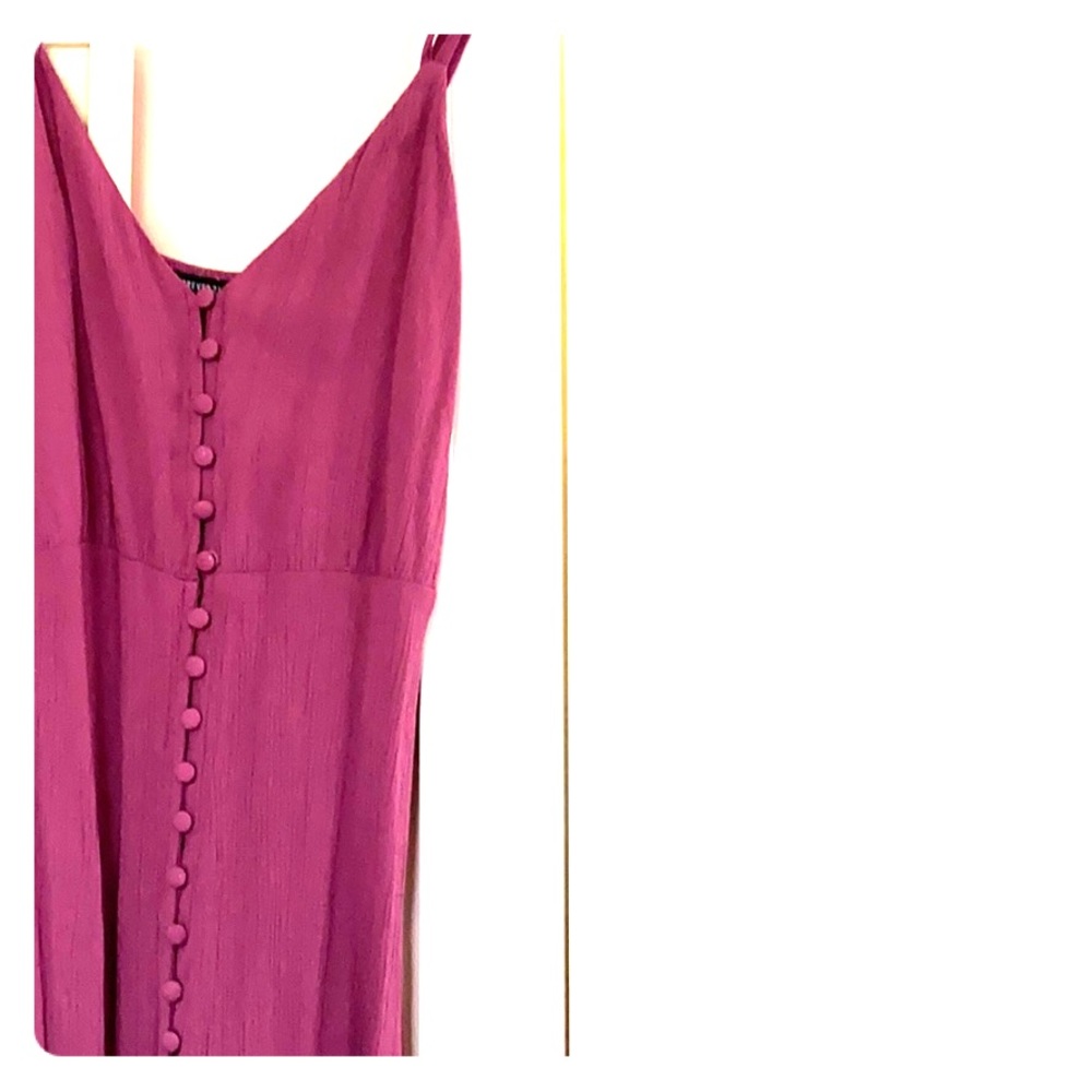 Long buttoned dress